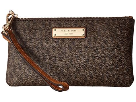 michael kors chocolate wallet|Michael Kors wristlets clearance.